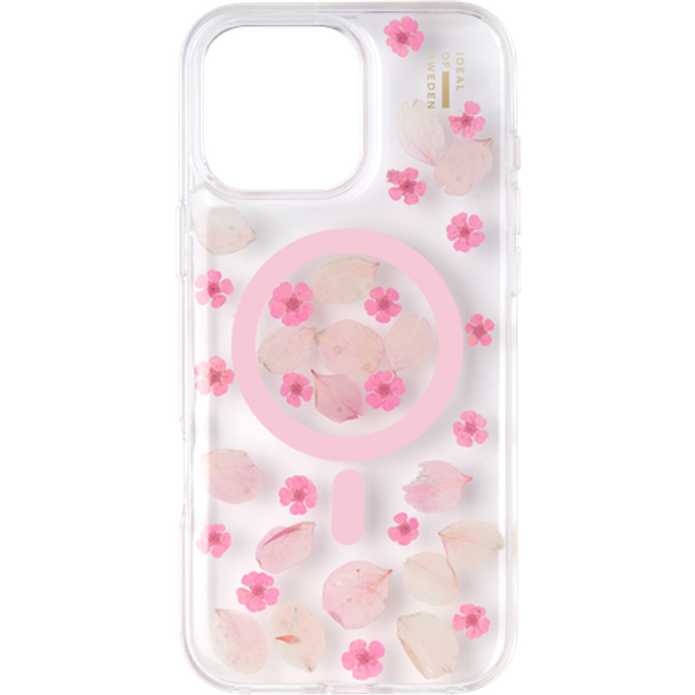 iDeal Of Sweden iPhone 16 Pro Max Clear Case - MagSafe Kompatibel - Cherry Blossom