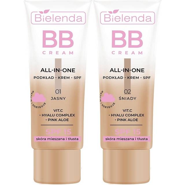 Bielenda BB Cream All in One Foundation Combination and Oily Skin 01 Light 30 g