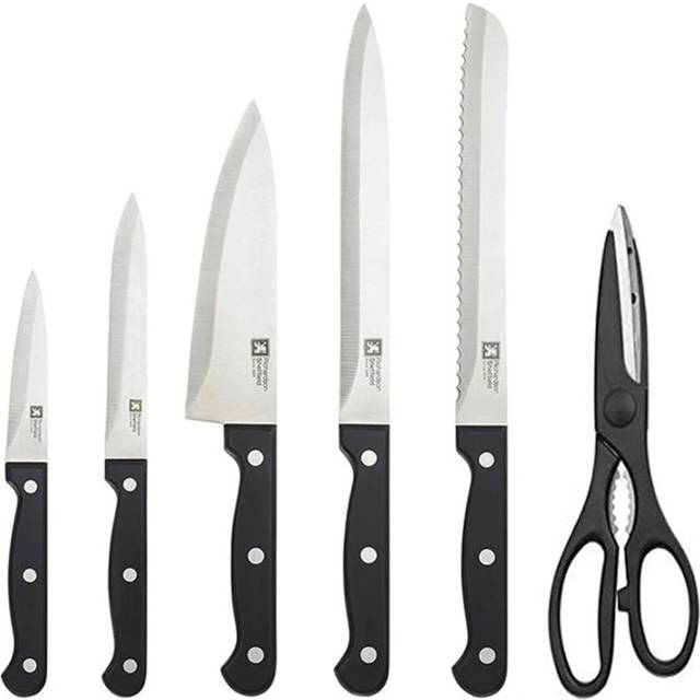 5 Piece MOV Stainless Steel Kitchen Knife Set with Scissors