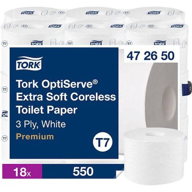 Toalettpapper TORK Pre T7 3-lag 18/krt