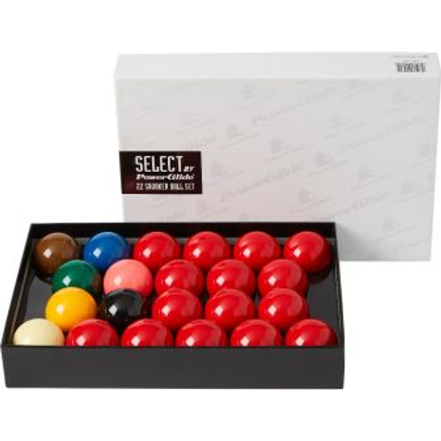 Powerglide Snooker Ball Balanced Rebound Resin Billiard 22 Cue Balls Set