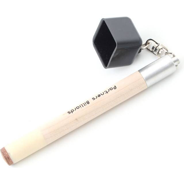 2x Chalk Holder Prep Stick Billiard Snooker Pool Cue Tip Tool