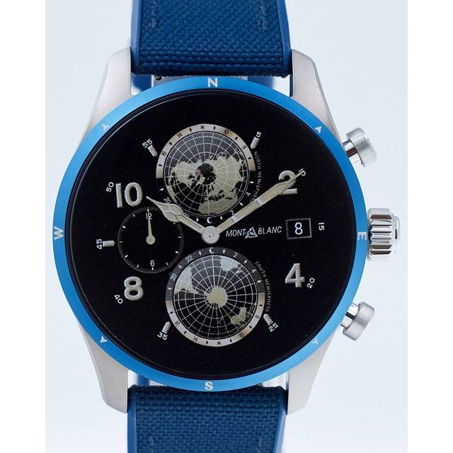 Montblanc - Montblanc Summit 3 Smartwatch - Bicolor Titanium - Smartwatches - Blue (OneSize)