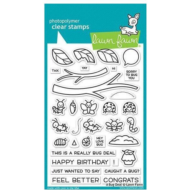 Lawn Fawn A Bug Deal 4X6 Clear Stamp Set