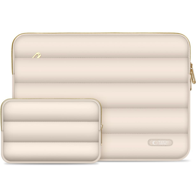 Tech-Protect Laptop 13-14" Datorfodral Puffy - Sand