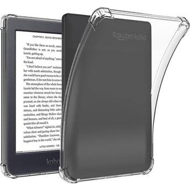 Kobo Clara HD Stöttåligt TPU-skal - Genomskinligt