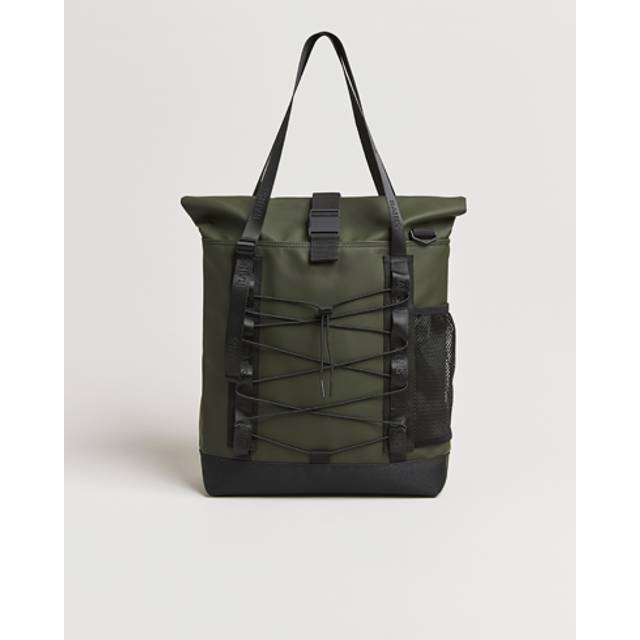 RAINS Trail Rolltop Tote Bag Green