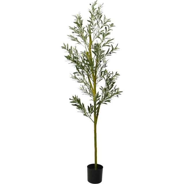 vidaXL Artificial Olive Tree 800 Leaves 200 cm Green