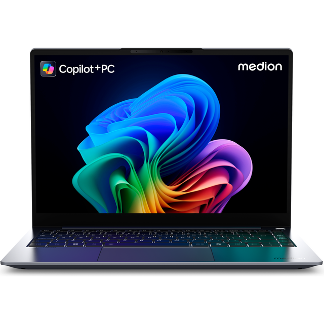 Medion Akoya Qualcomm Snapdragon X Plus 8C 16GB RAM 512GB SSD 14 Inch Windows 11 Laptop