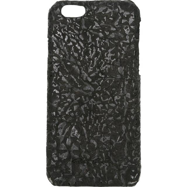 Rick Owens - textured iPhone 6 case - unisex - Leather - One Size - Black