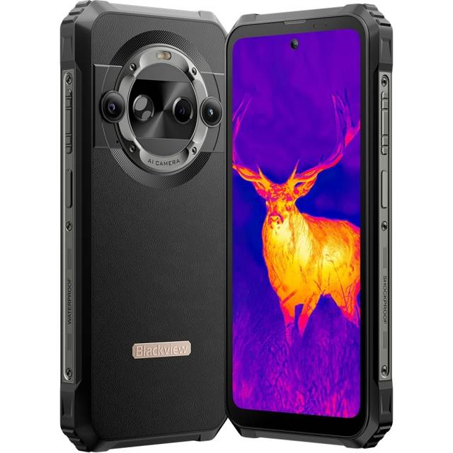 [HK Warehouse] Blackview BL9000 Pro 5G, Thermal Imaging Camera, 12GB+512GB, IP68/IP69K/MIL-STD-810H, 6.78 inch Android 14 MediaTek Dimensity 8020 Octa Core, Network: 5G, NFC, OTG (Gold)