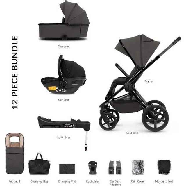 Venicci Upline Special Edition 12 Piece Bundle Plus Free Highchair - Lava