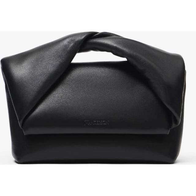 JW Anderson - medium Twister leather bag - women - Calf Leather - OS - Black