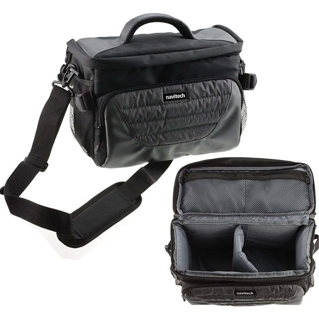 Navitech grey bag for olympus om-d e-m1 mark iii camera