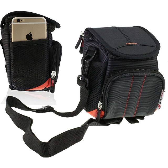 Navitech Black Bag For The Panasonic Lumix Dmc-tz100ebk