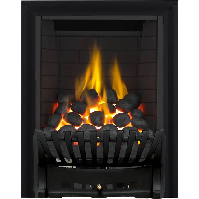 Focal Point Elegance Depth Manual Gas Fire - Black