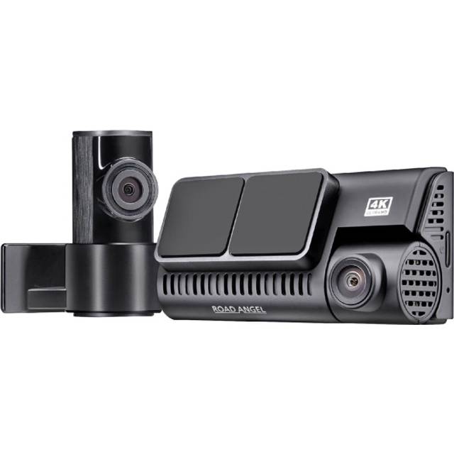 ROAD ANGEL Bilkamera Halo Ultima 4K Dual med GPS