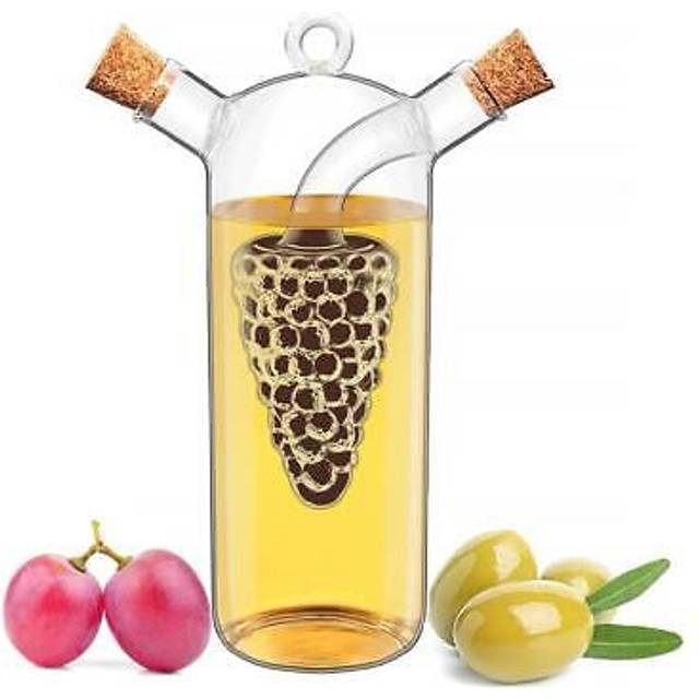 2 in 1 oil and vinegar dispenser olive oil and vinegar bottle salad dressing