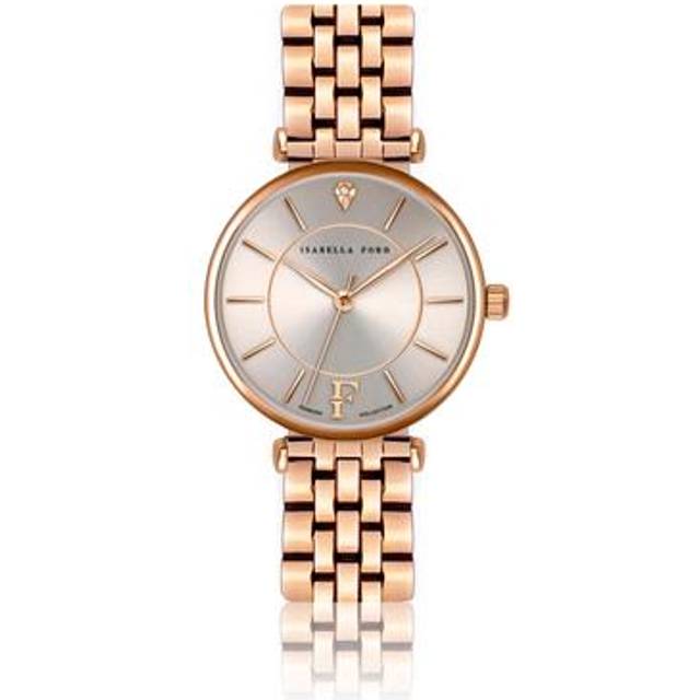 Silver watch woman Isabella Ford Sophia - Doré