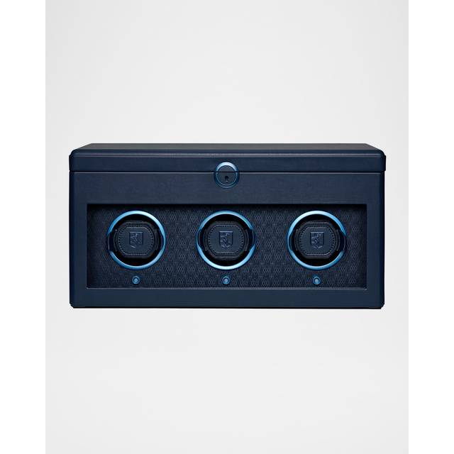 WOLF Earth Vegan Apple Leather 3 Module Watch Winder