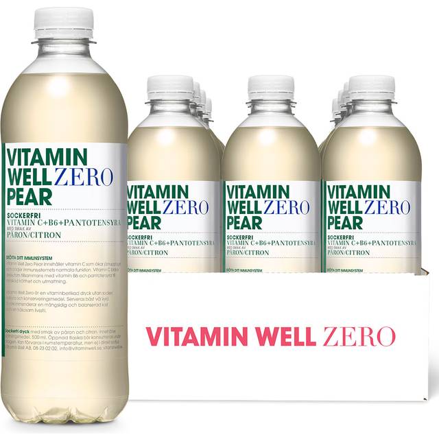 Vitamin Well Zero Pear 500 ml
