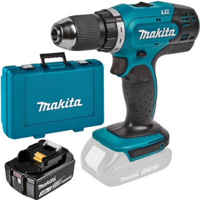 Makita DDF453Z 18v LXT Cordless Compact Drill Driver 13mm + BL1830 3ah Battery