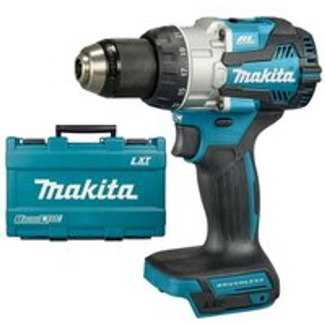 Makita DHP489Z 18v LXT Brushless Combi Hammer Drill Metal Chuck + Makita Case