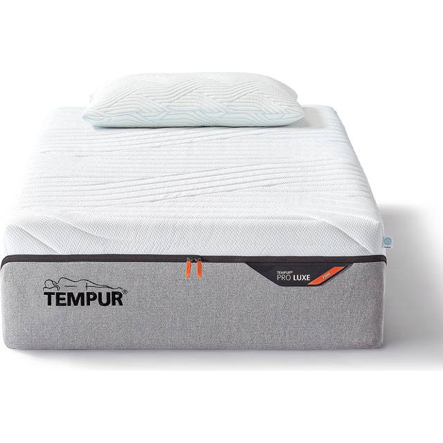 Tempur Pro Luxe CoolQuilt madrass - 30 cm - Vit/Ljusgrå