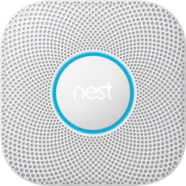Google Nest Protect Wired Smart brandvarnare 230 V-drift