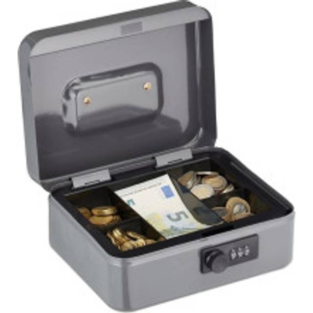 Cash drawer with number combination