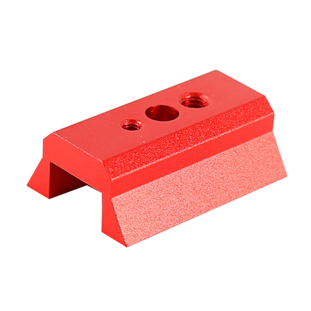Dovetail Rail Plate Telescope Finder Base Spacer Guide Rail, Red