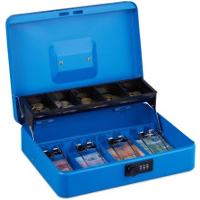 Cash drawer with number combination