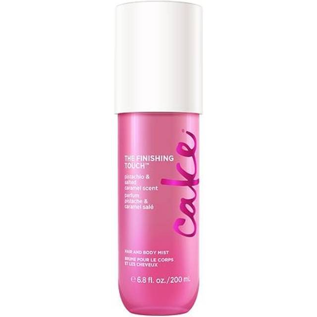 Cake Beauty Hair & Body Mist  The Finishing Touch - Pistachio & Salted Caramel Scent - Infused with Vitamin E & Argan Oil - For All Skin & Hair Types