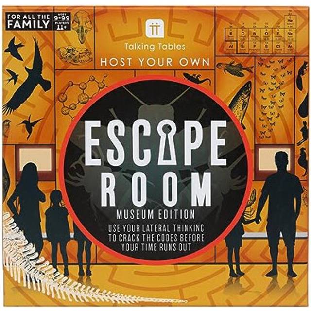 Museum Themed Escape Room Game Kids | Solve Unique Puzzles and Codes to Find the Exit in Time! Interactive Family Games Night, Age 9+, 2+6 Players,