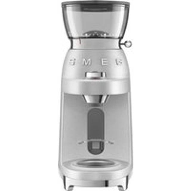 Smeg CGF02SSUK Mini Pro Aluminium Electric Coffee Grinder