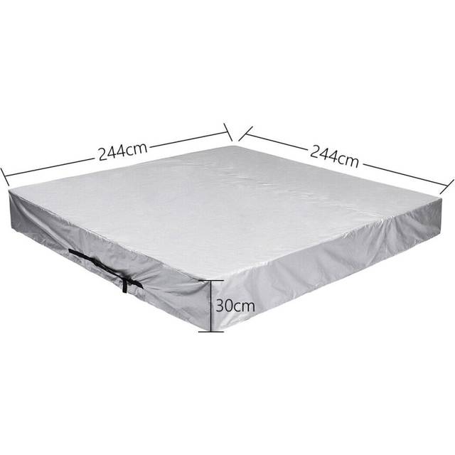 (244*244*30cm) 218/231/244*30cm Hot Tub SPA Cover Outdoor Bathtub Dust Cap PE Fabric