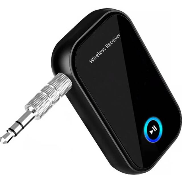 Bluetooth 5.0 mottagare aux adapter 3.5mm jack tr&#xE5;dl&#xF6;s ljudadapter hifi musik bil bluetooth mottagare handsfree f&#xF6;r h&#xF6;gtalare tv