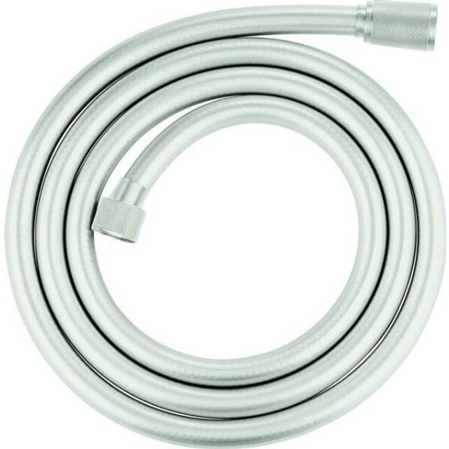 Grohe Silverflex Shower Hose - 1750mm Long - Super steel Finish: Super Steel