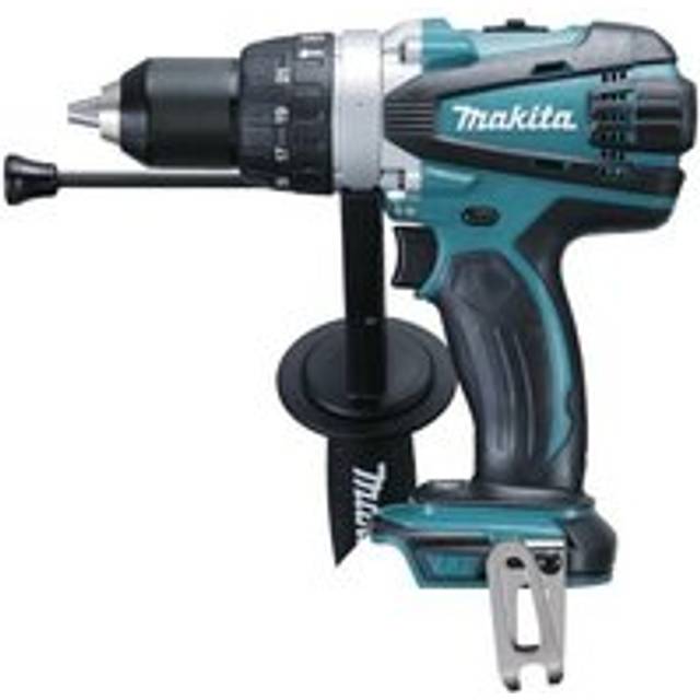 Makita DHP458Z 18V LXT 2 Speed Combi Drill (Body Only), 18 V, Blue