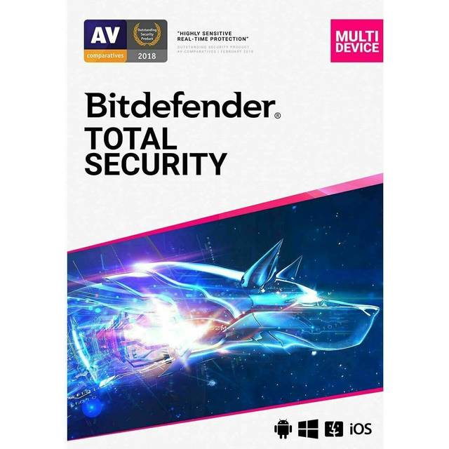 Bitdefender total security 2025 200mb vpn - 3 pc devices 1 year - download