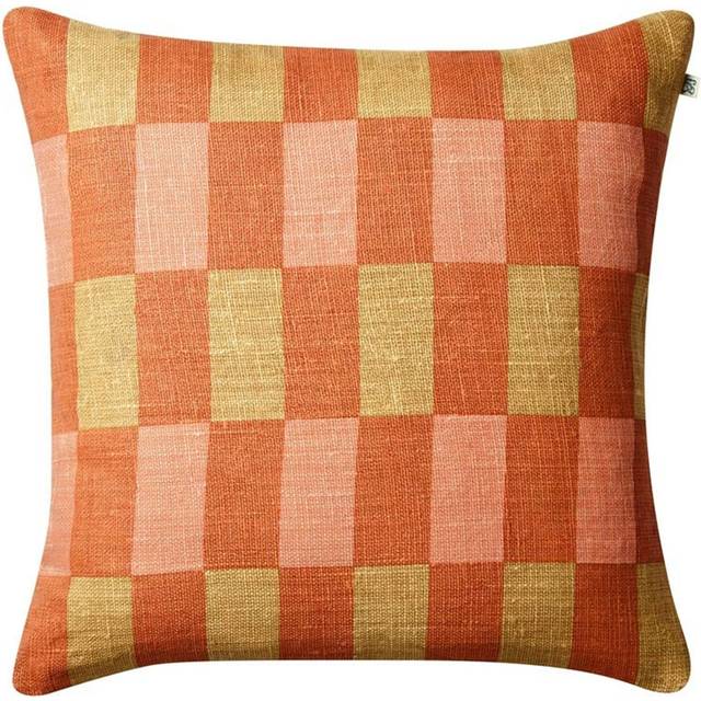 Chhatwal & Jonsson Marari kuddfodral 50x50 cm Apricot orange-khaki-rose