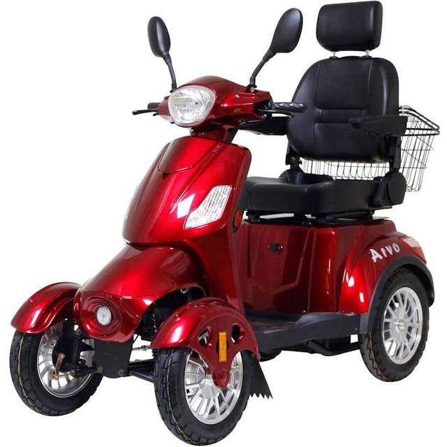 Arvo Promenadscooter P400 Röd