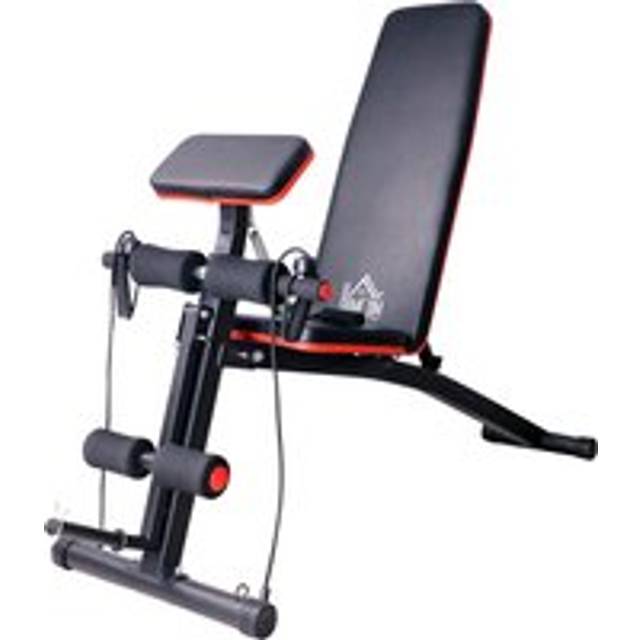 Foldable Adjustable Dumbbell Weight Lifting Sit Up Ab Bench Home Training Gym Incline Multiuse Workout Exercise Fitness