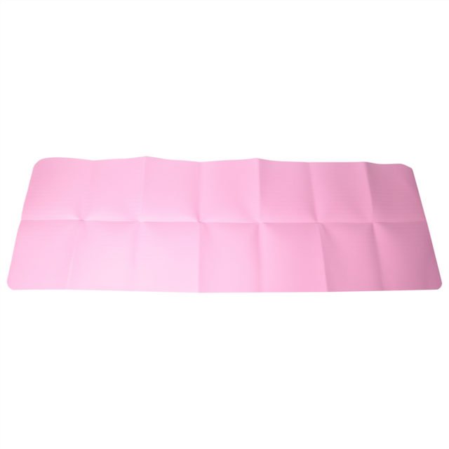 Foldable Yoga Mat Folding Travel Fitness Exercise Non-slip pink