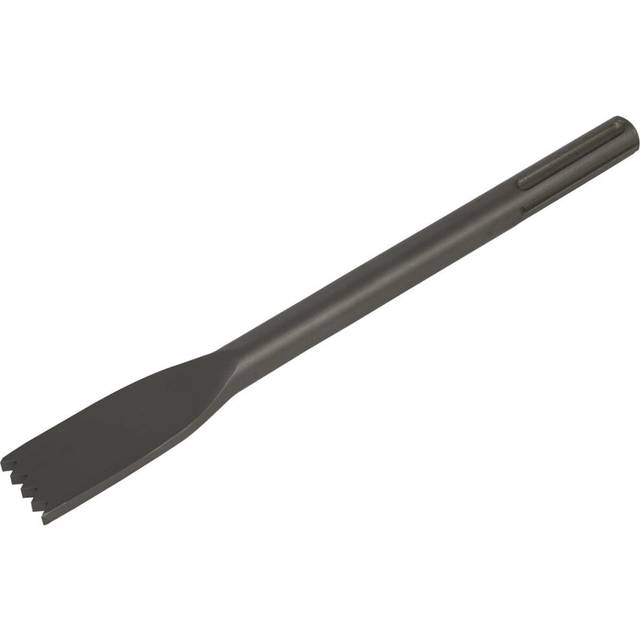 30 x 280mm Scutch Comb Chisel - SDS Max Shank - Impact Demolition Breaker Steel - Metallics - One Size