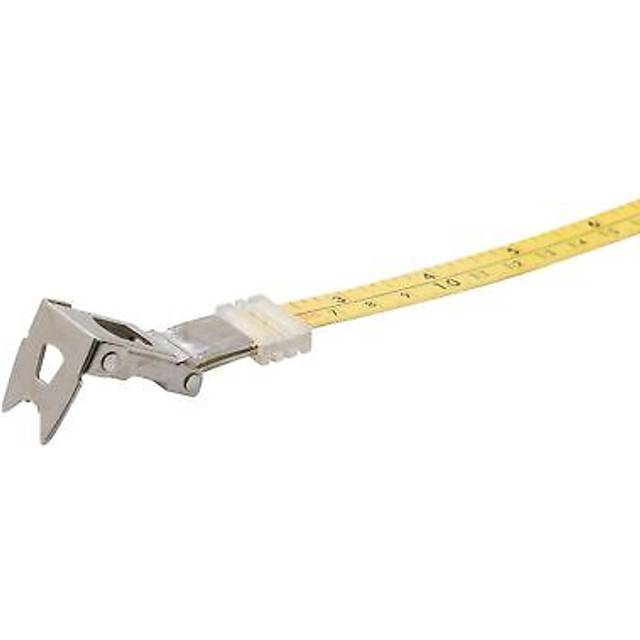Silverline 50m long geared surveyors measuring tape easy to read - 250213