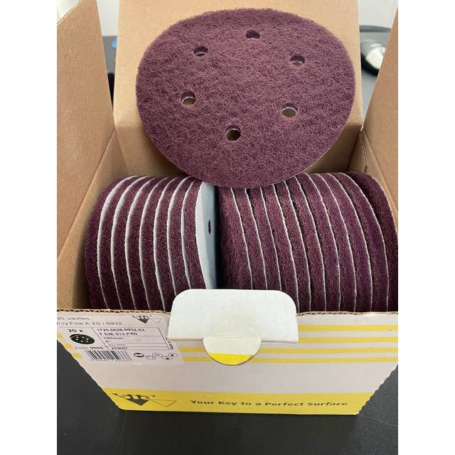 Sia Abrasives 6120 SIAFLEECE DISCS 150mm P69326-HOLE (PK-20)