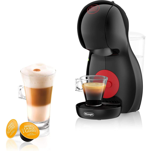 NescafÃ© Dolce Gusto DeLonghi Piccolo XS White & Green + 48 Nescafe Dolce Gusto Flat White Coffee Pods