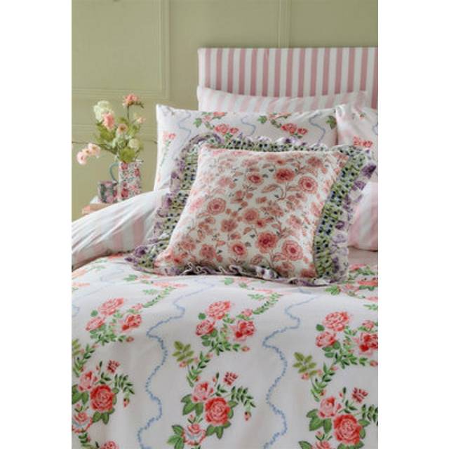 Cath Kidston Rose Flutter Duvet Cover Bedding Set Pink