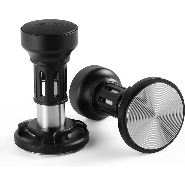 Espresso Tamper 58mm Coffee Tamper Sound Feedback Four Springs YU Series MHW-3BOMBER 58.35mm T5862-OS svart